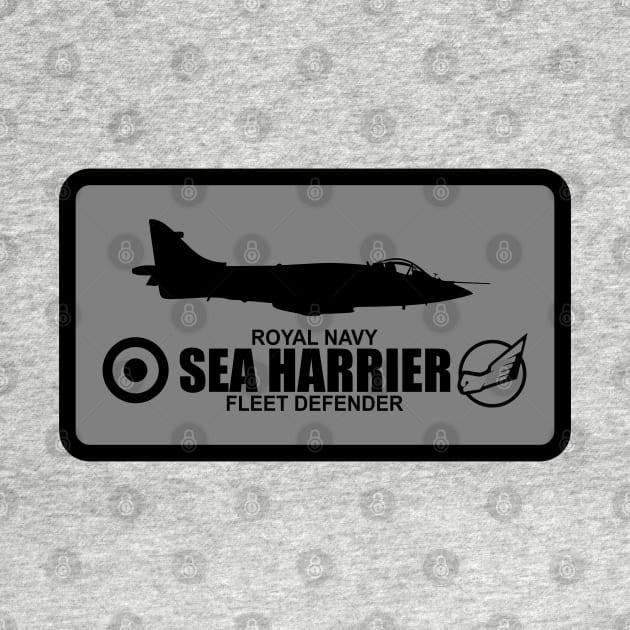 Royal Navy Sea Harrier Patch by TCP